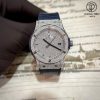 Đồng Hồ Hublot Classic Fusion Titanium Full Moissanite 42mm Replica