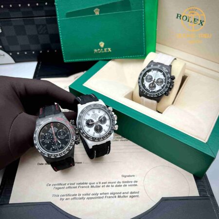 Bộ sưu tập đồng hồ Rolex Daytona Carbon siêu nhẹ