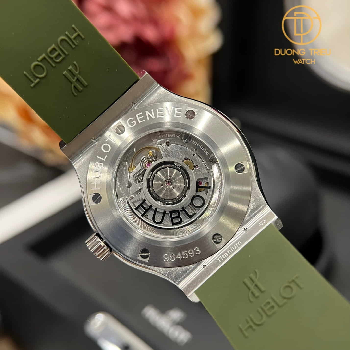 Hublot Classic Fusion 42mm mặt xanh rep 1 1