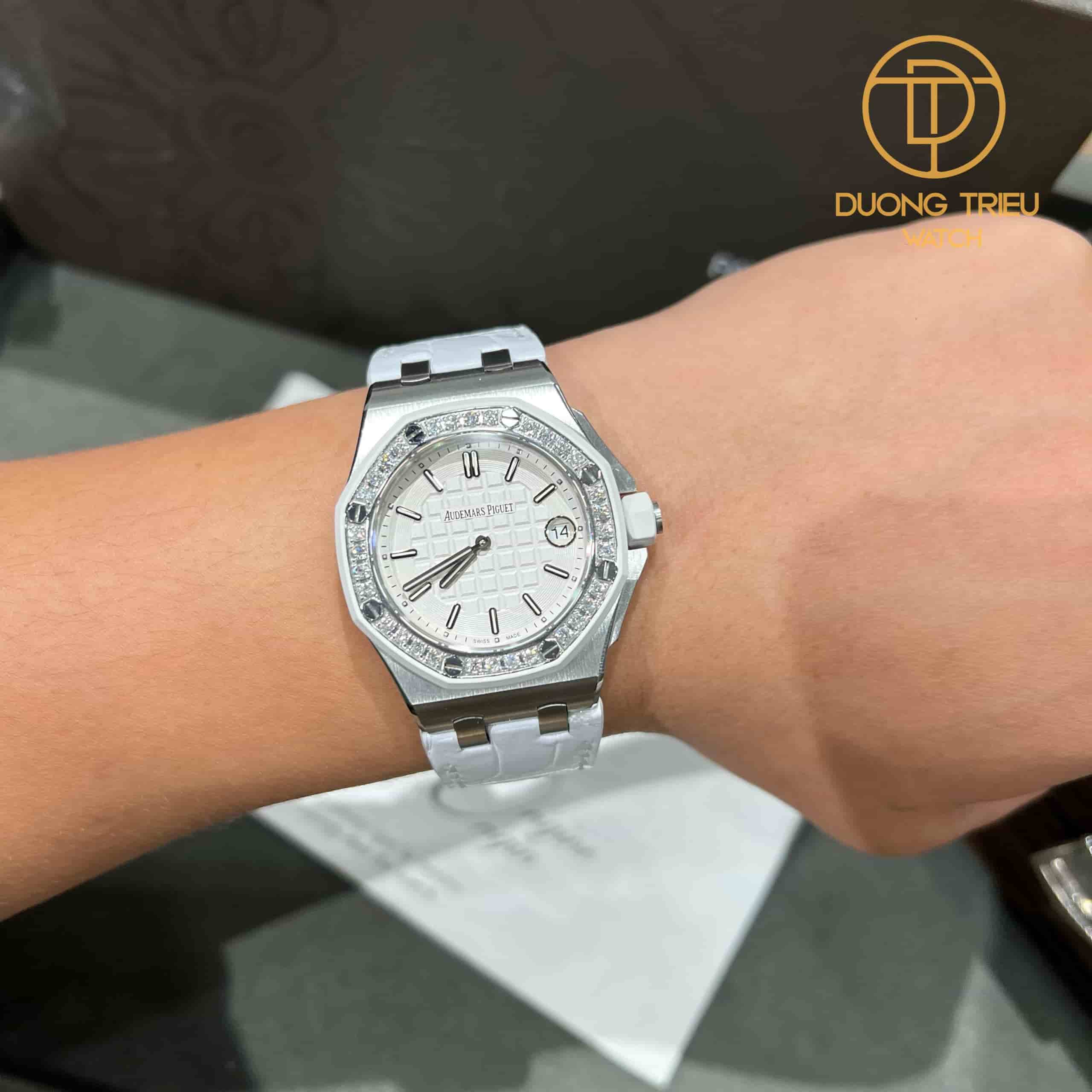 Đồng Hồ Audemars Piguet Ap67540sk Nạm Viền Kim Moissanite Custom Top Quality 1 1 New 2023 18 Đồng Hồ Audemars Piguet Ap67540sk Nạm Viền Kim Moissanite Custom Top Quality 1 1 New 2023