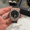 Đồng Hồ Hublot Bigbang Unisex Nạm Full Vỏ Moissanite Viền Baguet & Bọc Vàng 18k Custom Top Quality 1 1 New 2023