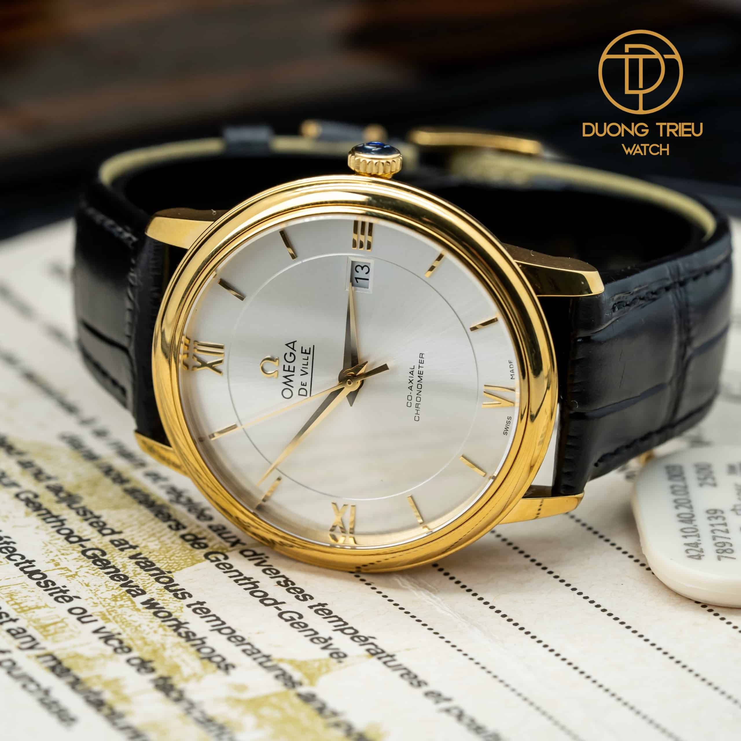 Đồng Hồ Omega Deville Prestige Co-Axil 39.5mm Custom Top Quality 1 1 New 2023 18 Đồng Hồ Omega Deville Prestige Co-Axil 39.5mm Custom Top Quality 1 1 New 2023