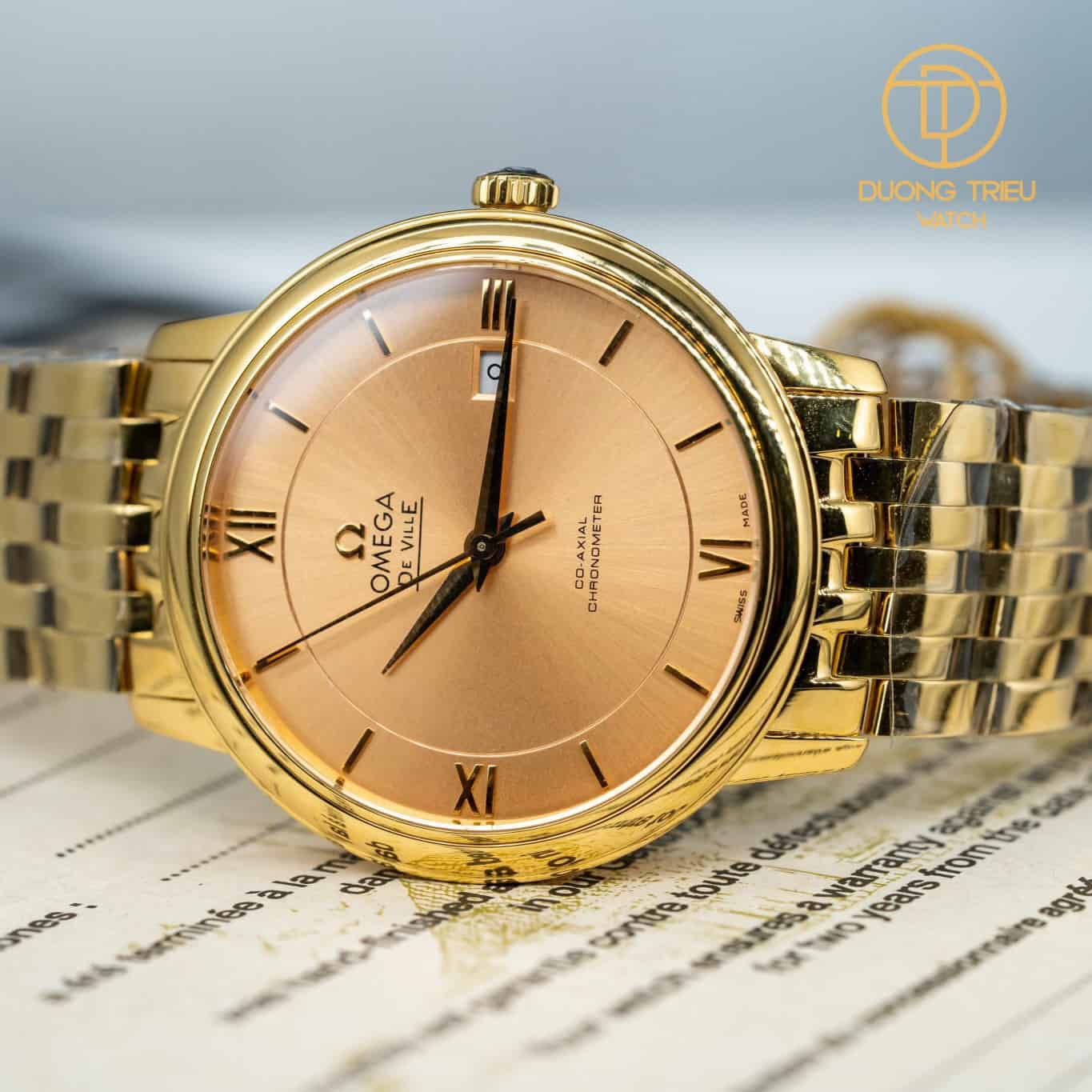 Đồng Hồ Omega Deville Prestige Co-Axil 39.5mm Custom Top Quality 1 1 New 2023 14 Đồng Hồ Omega Deville Prestige Co-Axil 39.5mm Custom Top Quality 1 1 New 2023