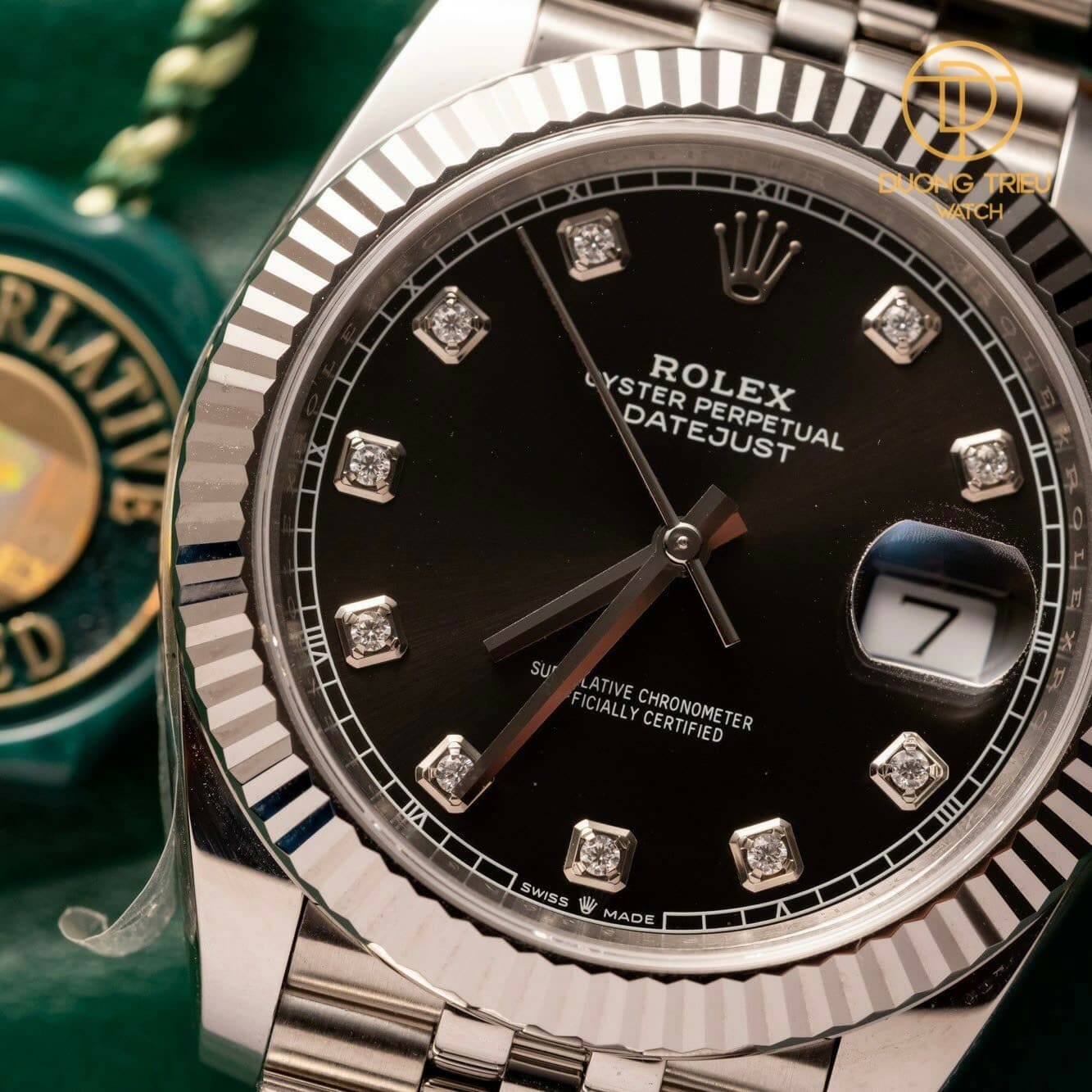 Đồng Hồ Rolex Datejust Dial Black 41mm 126234 Rep 1 1 cao cấp - ảnh 1