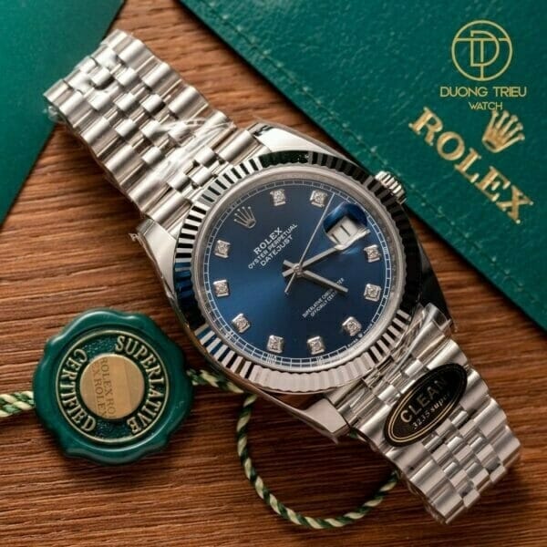 Rolex Datejust Dial Blue 41mm 126234 - ảnh 1