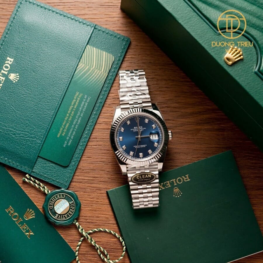 Rolex Datejust Dial Blue 41mm 126234 - ảnh 2