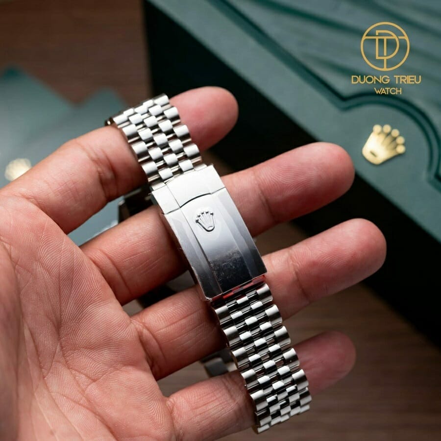 Rolex Datejust 36mm Dial Lá Cọ 126234 rep 11 - ảnh 2