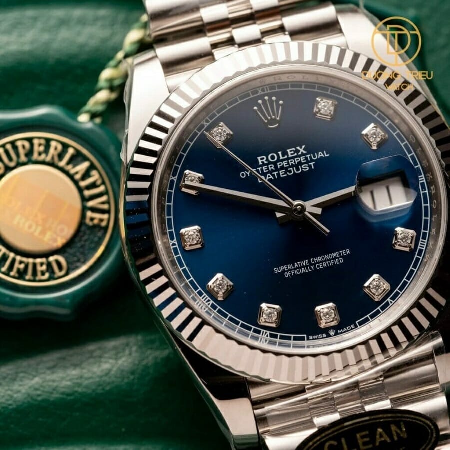 Rolex Datejust Dial Blue 41mm 126234 - ảnh 54