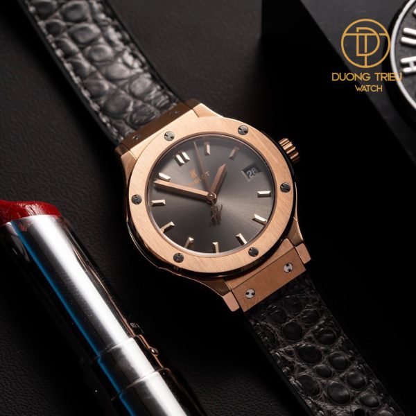 Đồng Hồ Hublot Classic Fusion Kinggold 33mm Custom Top Quality 1:1 New 2023