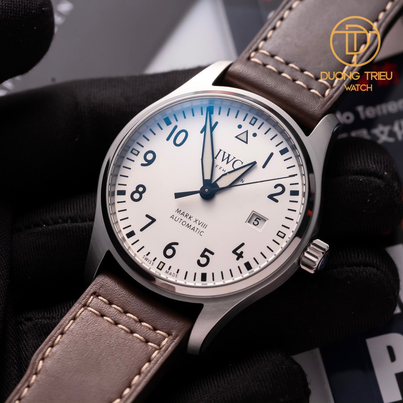 Đồng Hồ IWC Pilot Mark XVIII Edition Le Petit Prince 40mm IW327004 Custom Top Quality 1:1 New 2023 14 Đồng Hồ IWC Pilot Mark XVIII Edition Le Petit Prince 40mm IW327004 Custom Top Quality 1:1 New 2023