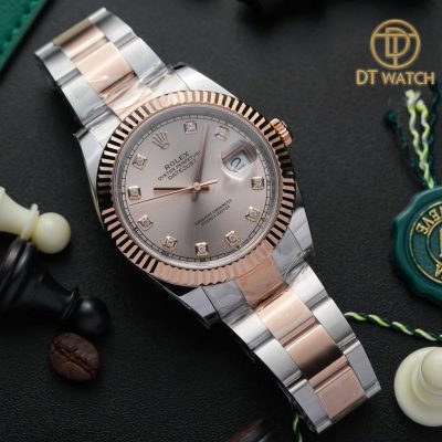 Rolex Datejust 41mm 126331 Demi Mạ Vàng Hồng 18K