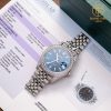 Đồng Hồ Rolex Datejust 41mm 126334 Dial Blue Cọc Số Dạ Quang Chế Tác Nạm Full Kim Moissanite