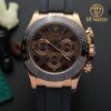 Đồng Hồ Rolex Daytona 116515Ln 40MM Cọc Số Học Trò Mạ Vàng Hồng 18K Top Quality 1:1 New 2023