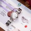 Đồng Hồ Cartier Ballon Bleu 36mm Nạm Viền Kim Moissanite Custom Top Quality 1:1 New 2023