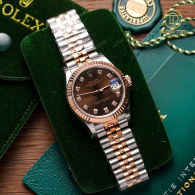 Đồng Hồ Rolex Datejust 31mm 278271 Demi Mạ 18k Custom Top Quality 1:1 New 2023