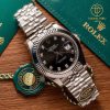 Đồng Hồ Rolex Datejust Dial Black 41mm 126234 Clean Factory Custom Top Quality 1:1 New 2023
