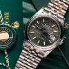 Đồng Hồ Rolex Datejust Dial Lá Cọ 36mm 126234 Vs Factory Custom Top Quality 1:1 New 2023