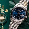 Đồng Hồ Rolex Datejust Dial Xanh Blue Cọc Số Dạ Quang 36mm 126234 Vs Factory Custom Top Quality 1:1 New 2023