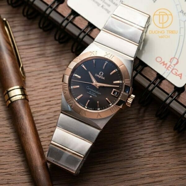 Omega Constellaation Co-Axial Custom Top Quality 1 bezel cổ điển - ảnh 10