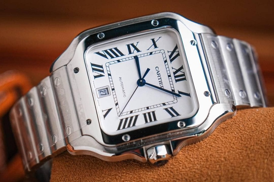 Top 10 đồng hồ Cartier Santos - ảnh 14