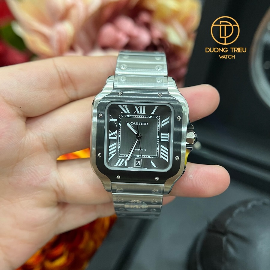 Top 10 đồng hồ Cartier Santos - ảnh 2