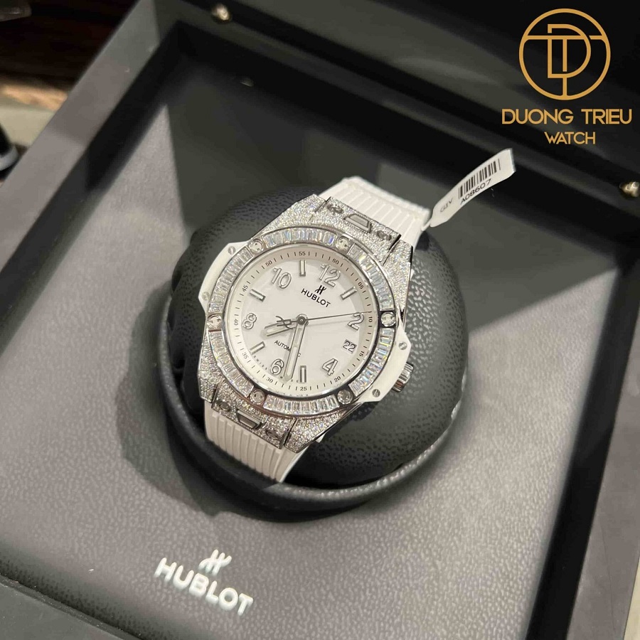 Top 10+ đồng hồ Hublot đính kim cương nam nữ Rep 1 1 bán chạy - ảnh 2