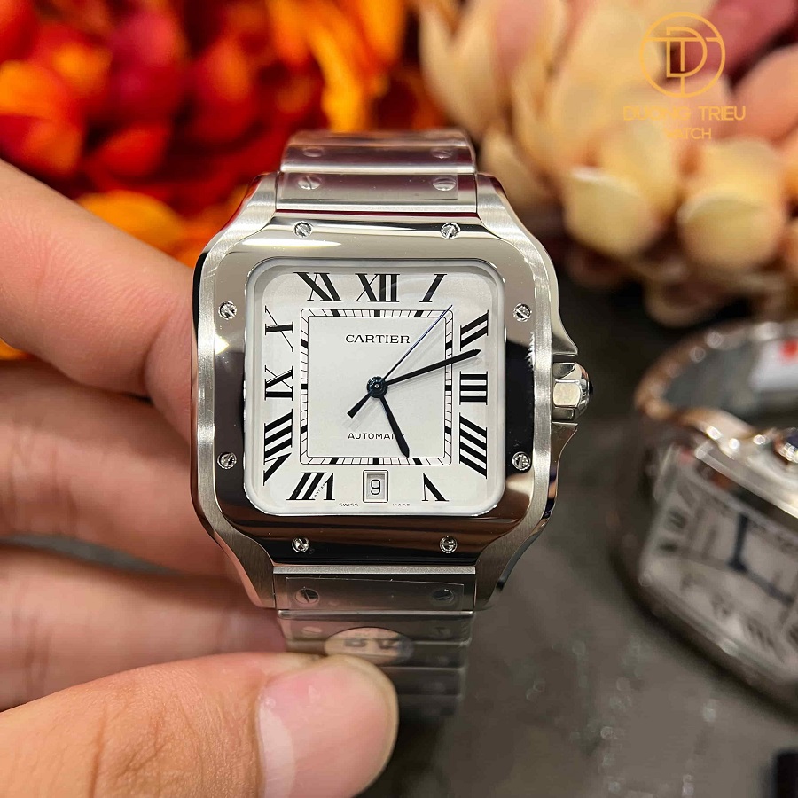 Top 10 đồng hồ Cartier Santos - ảnh 3