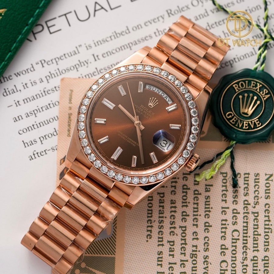 Top 10 mẫu đồng hồ Rolex vàng hồng Rep 1 1 hot nhất - hình 3