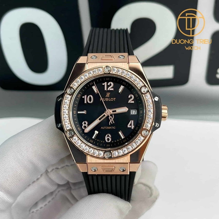 Top 10+ đồng hồ Hublot đính kim cương nam nữ Rep 1 1 bán chạy - ảnh 4