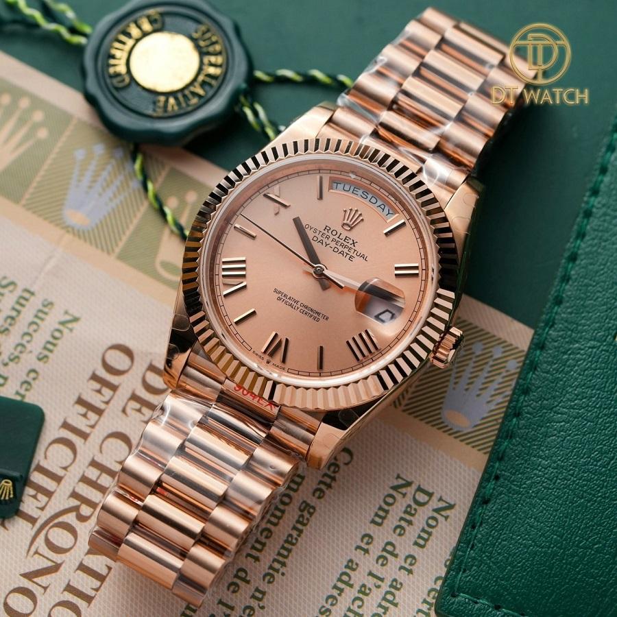 Top 10 mẫu đồng hồ Rolex vàng hồng Rep 1 1 hot nhất - hình 6