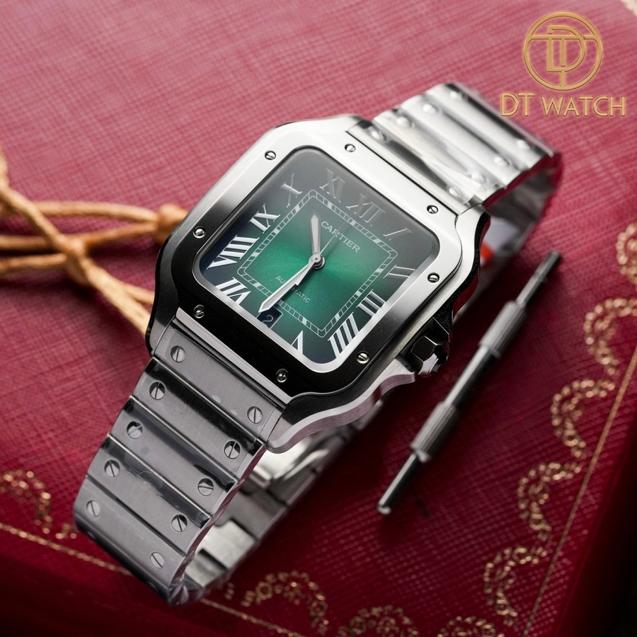 Top 10 đồng hồ Cartier Santos - ảnh 7