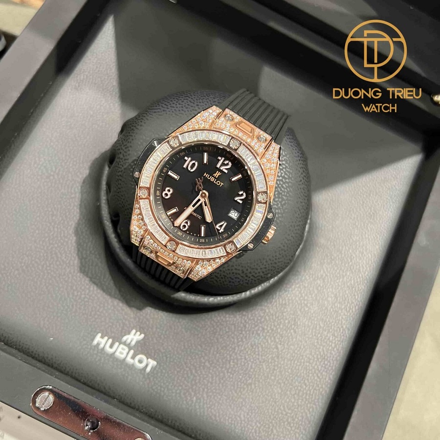 Top 10+ đồng hồ Hublot đính kim cương nam nữ Rep 1 1 bán chạy - ảnh 9