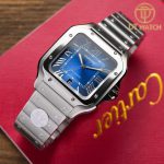 Đồng Hồ Cartier Santos Dial Blue 39.8MM
