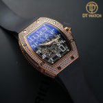 Đồng Hồ Richard Miller 67-01 Full Đá Swaroski 44MM