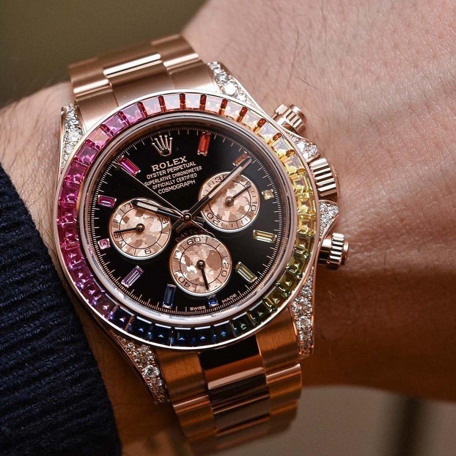 Thông tin thú vị về Rolex Daytona Rainbow, mẫu bán chạy nhất - hình 2