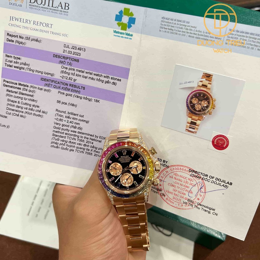 Thông tin thú vị về Rolex Daytona Rainbow, mẫu bán chạy nhất - hình 6