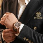 Đồng Hồ Patek Philippe Nautilus 5724R-001 40mm Bọc Vàng 18K - Nạm Kim Moissanite Baguet