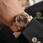 Đồng Hồ Rolex Day-Date 228238 40MM Mặt Số Chocolate Cọc Số La Mã