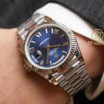 Đồng Hồ Rolex Day Date Dial Blue 228239 Cọc Số La Mã 40mm